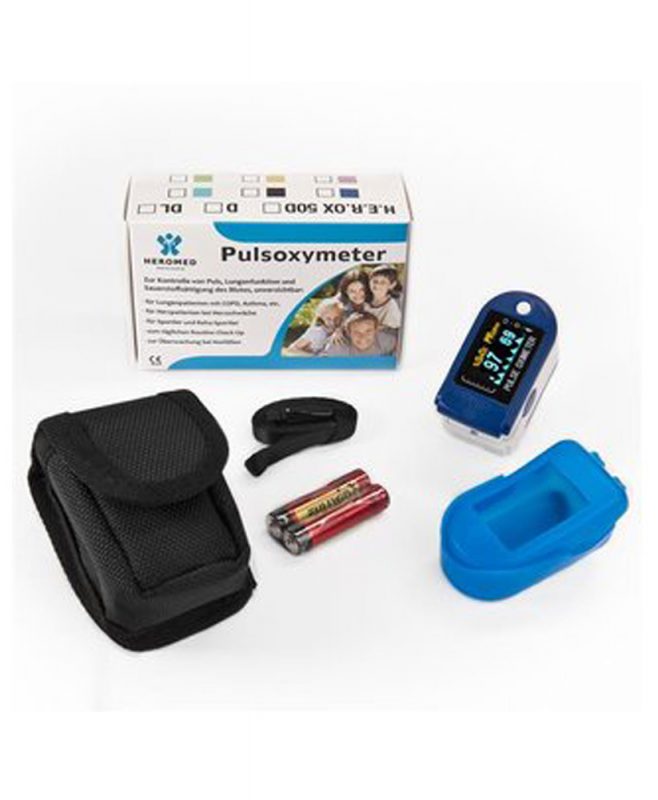 Fingertip Oximeter happisaturaatiomittari