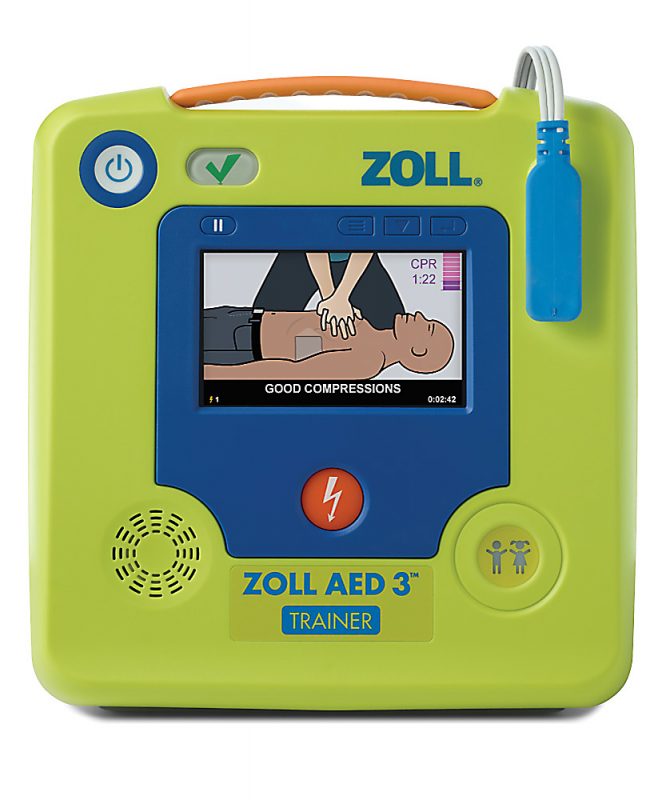 Zoll AED3 Trainer -harjoitusdefibrillaattori