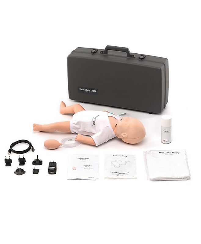 162-10260 Resusci Baby QCPR AW wireless ilmatiepäällä